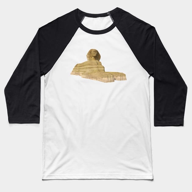 The Great Sphinx Baseball T-Shirt by PhantomLiving